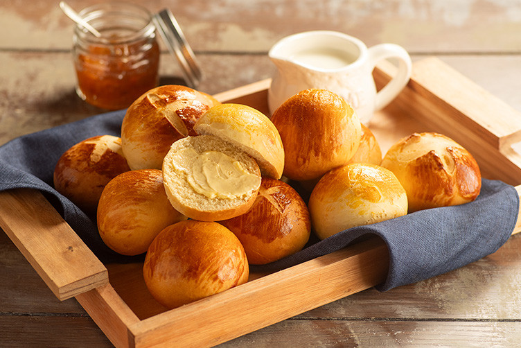 Pão Bolinha na Airfryer