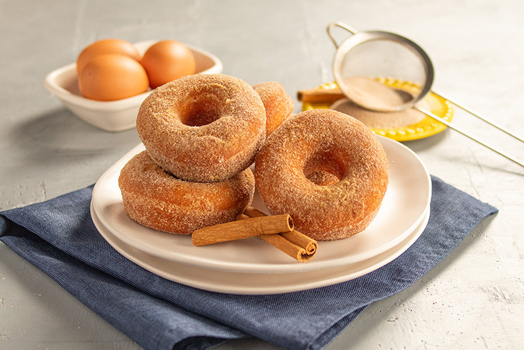 Donuts com Açúcar & Canela